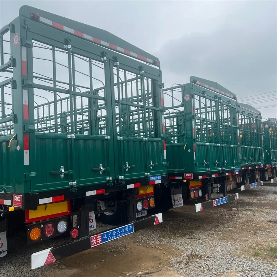 3-Axle Stake Semi-trailer high quality