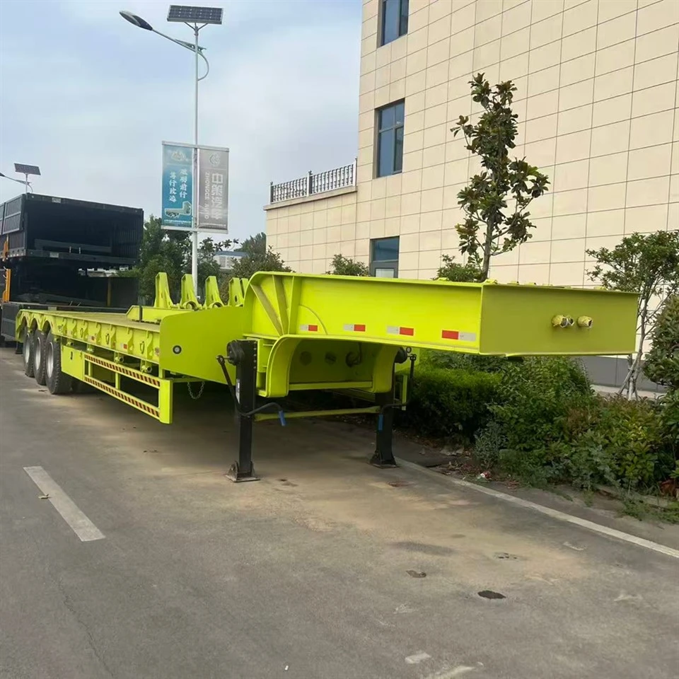 5-Axle Heavy-Duty Low-Bed Semi-Trailer