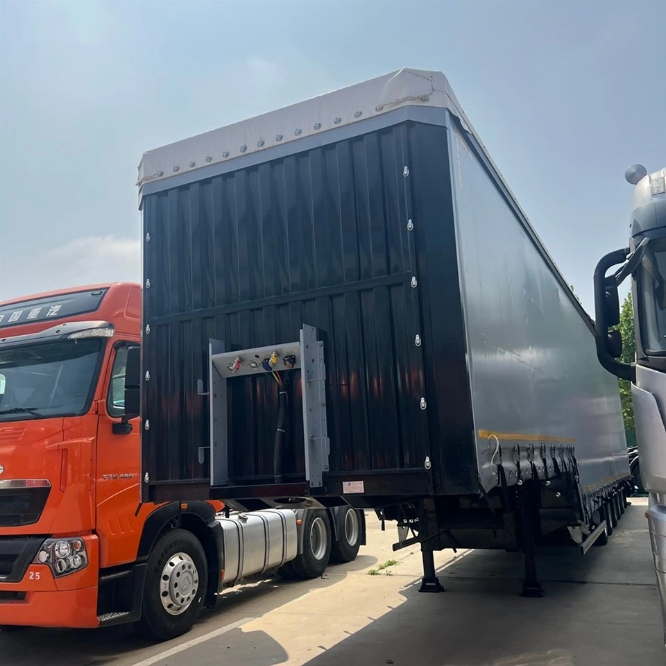 Curtain-side Semi-trailer factory