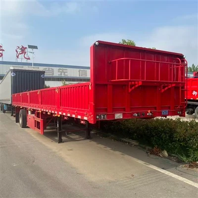 Side-Tipping Dump Semi-Trailer